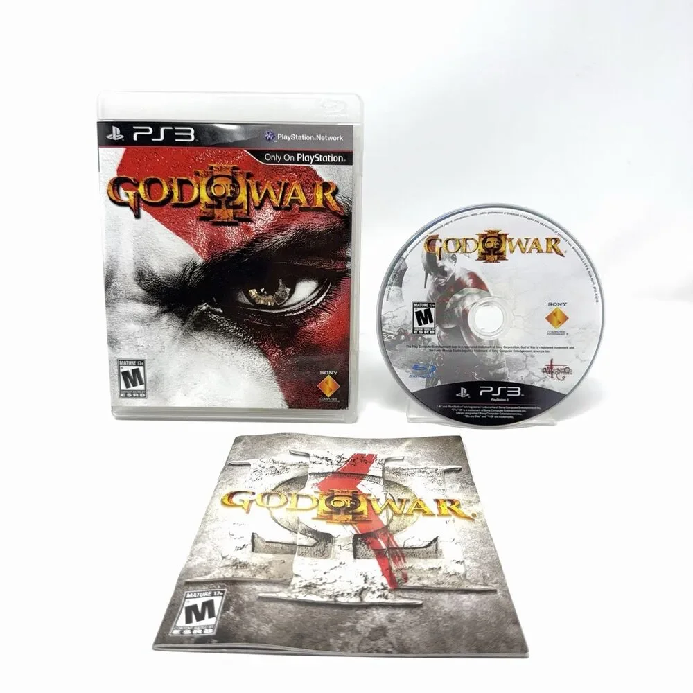 God of War III Sony PlayStation 3 PS3 2010 Complete CIB Refurbished Tested